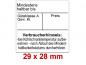Preview: Preisetiketten - Etikettengröße 29 x 28 mm