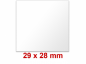 Preview: Preisetiketten - Etikettengröße 29 x 28 mm