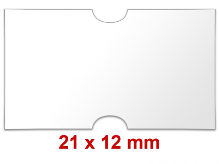 Preisetiketten - Etikettengröße 21 x 12 mm