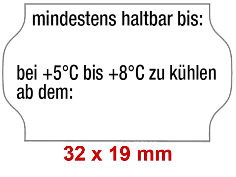 Preisetiketten- 32x19 mm MHD-Aufdruck