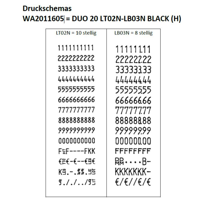 WA2011605 = DUO 20 LT02N-LB03N